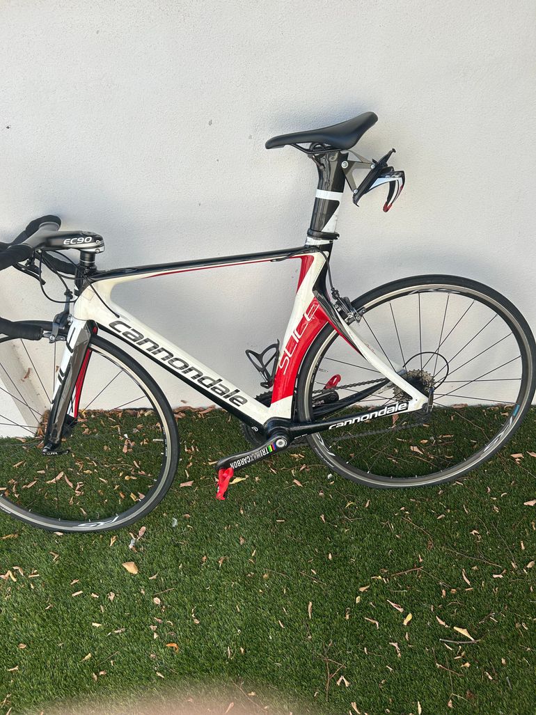 Gebrauchtes Cannondale Carbono 2018/2019 2018 Road & Gravel, Weiß — Bild 6 von 7