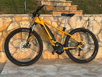 Gebrauchtes Bergamont E-revox Shimano Deore XT 2019 Mountainbike, Orange — Bild 2 von 5
