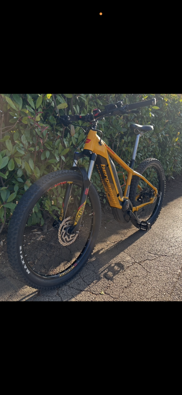 Used Bergamont E-revox Shimano Deore XT 2019 Mountainbike, Orange, 27.5 (650B) — image 3 of 10