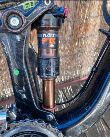 Gebrauchtes Radon Slide Carbon 160 2015 2015 Mountainbike, Schwarz — Bild 4 von 7