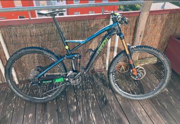 Gebrauchtes Radon Slide Carbon 160 2015 2015 Mountainbike, Schwarz — Bild 7 von 7