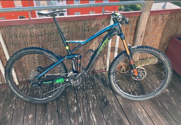Brugt Radon Slide Carbon 160 2015 2015 Mountainbike — billede 7 af 7