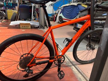 Used Cannondale Slate Force 1 2018 2018 Road & Gravel, Orange — image 5 of 9