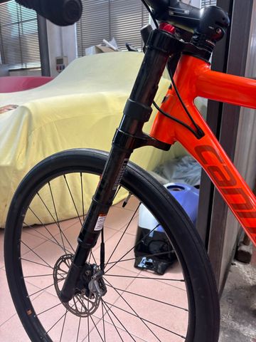 Used Cannondale Slate Force 1 2018 2018 Road & Gravel, Orange — image 4 of 9