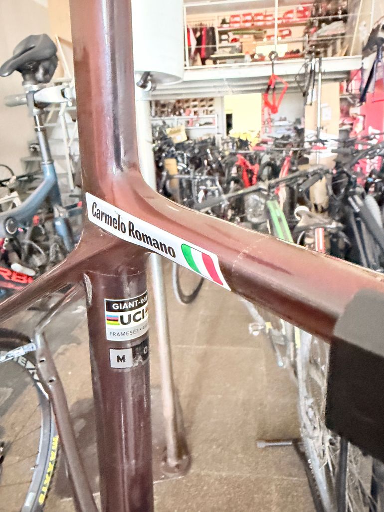 Brugt Giant TCR Advanced SL 0 Red 2025 Frameset 2025 Road & Gravel — billede 5 af 5