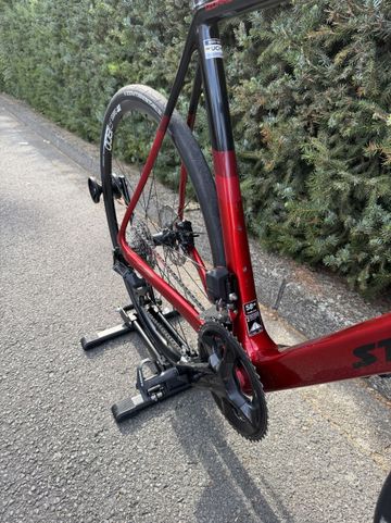 Gebrauchtes Stevens Izoard Pro Disc Di2 2023 2023 Road & Gravel, Rot — Bild 15 von 23