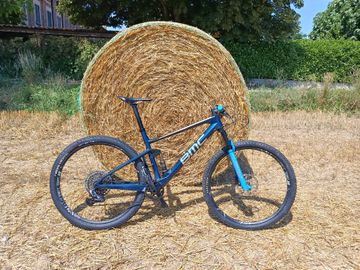 Used BMC Fourstroke 01 ONE 2022 2022 Mountainbike, Blue, 29 — image 1 of 8