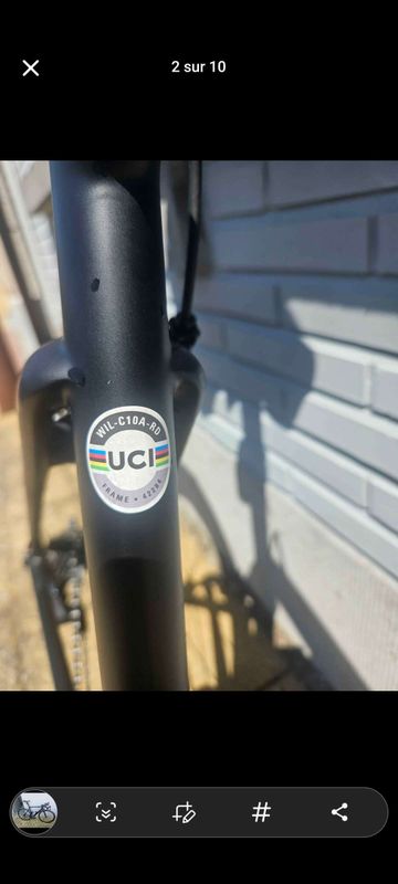 Gebrauchtes Wilier CENTO10 Air 2023 Road & Gravel, Schwarz — Bild 2 von 10