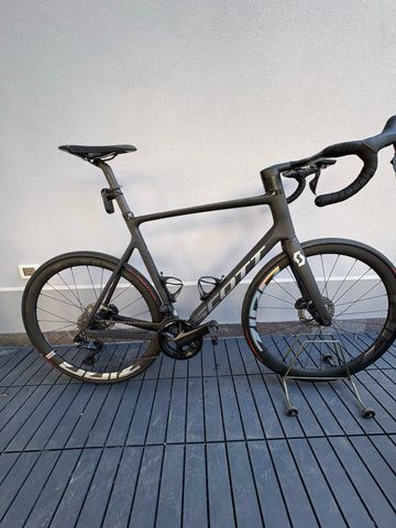 Gebrauchtes Scott Addict RC Frameset 2024 Road & Gravel, Schwarz — Bild 3 von 6