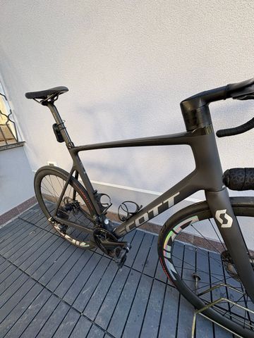 Gebrauchtes Scott Addict RC Frameset 2024 Road & Gravel, Schwarz — Bild 4 von 6