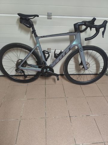 Used Scott Addict eRIDE Shimano Ultegra Di2 con extender Malhe x20 2025 Road & Gravel, Light Gray — image 4 of 5