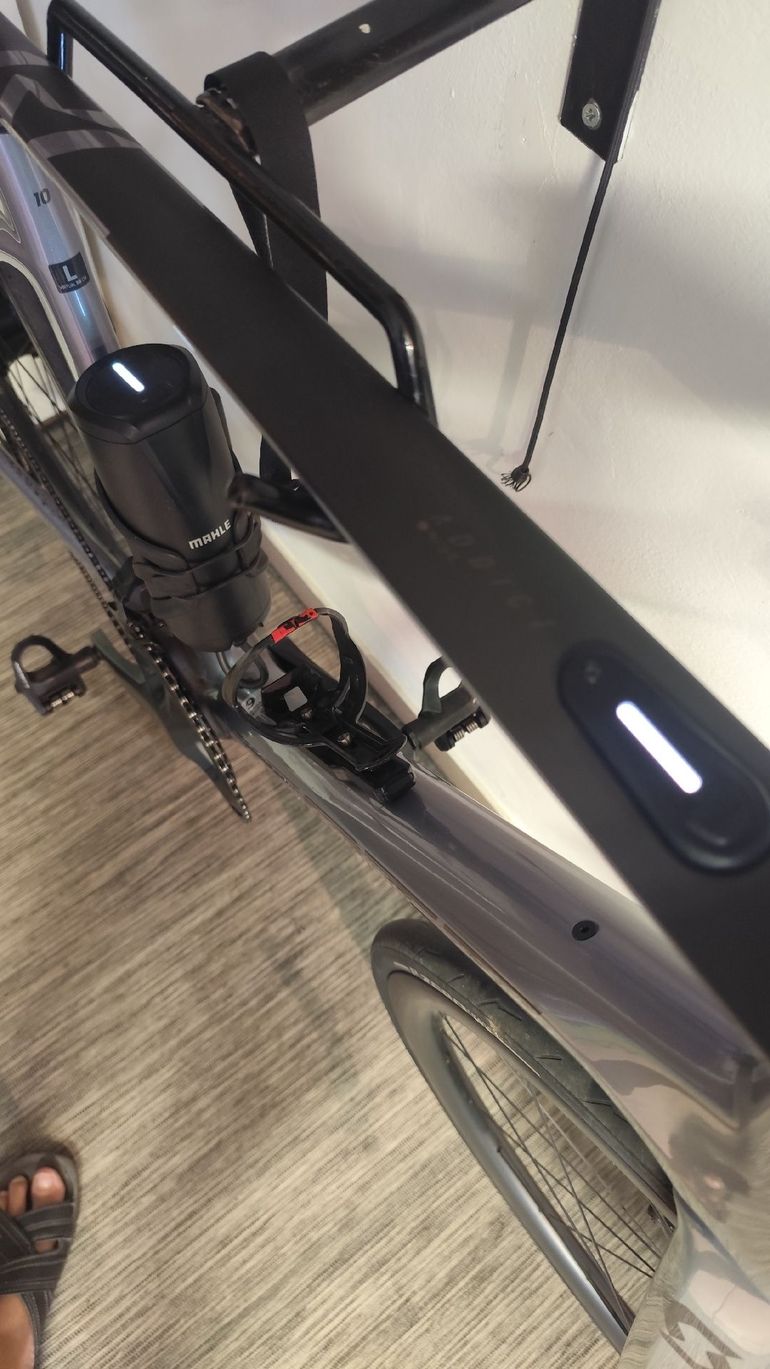 Gebrauchtes Scott Addict eRIDE Shimano Ultegra Di2 2025 Road & Gravel, Hellgrau — Bild 5 von 5