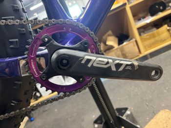 Used Salsa Beargrease Shimano XTR 2017 Mountainbike, Purple — image 3 of 6