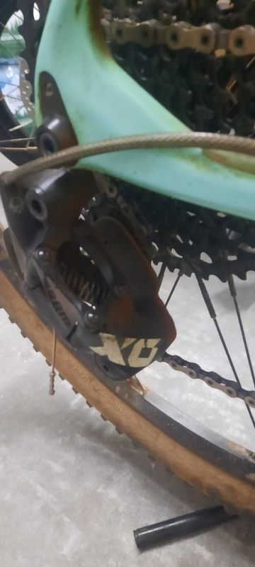 Used Bianchi SRAM X01 Eagle AXS 2017 Mountainbike, Blue — image 13 of 14