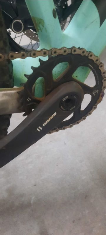 Used Bianchi SRAM X01 Eagle AXS 2017 Mountainbike, Blue — image 12 of 14