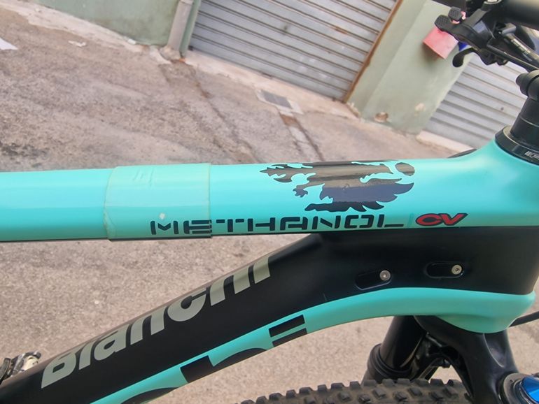 Used Bianchi SRAM X01 Eagle 2017 Mountainbike, Blue — image 6 of 22