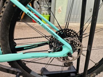Used Bianchi SRAM X01 Eagle 2017 Mountainbike, Blue — image 10 of 22