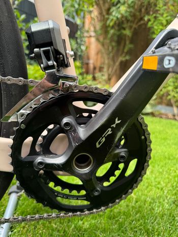 Used BXT Custom Shimano GRX Di2 2026 Road & Gravel, White — image 3 of 11