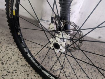 Used Cannondale Flash Shimano XTR Di2 2010 Mountainbike, White — image 5 of 7