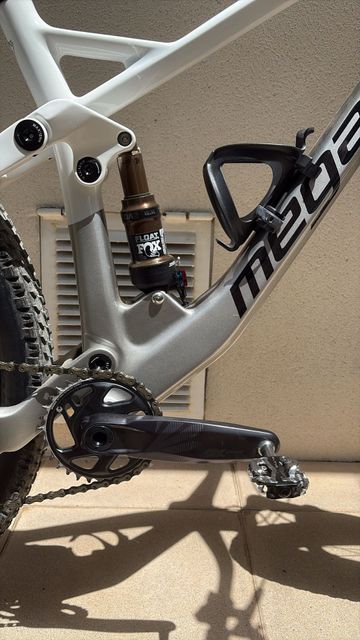 Megamo Track SRAM X01 Eagle AXS 2022 Mountainbike usato, Bianco — immagine 5 di 11
