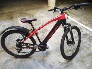 Gebrauchtes Coppi Custom Shimano Deore 2023 Mountainbike, Rot — Bild 2 von 5
