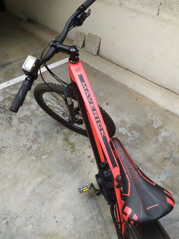 Gebrauchtes Coppi Custom Shimano Deore 2023 Mountainbike, Rot — Bild 3 von 5