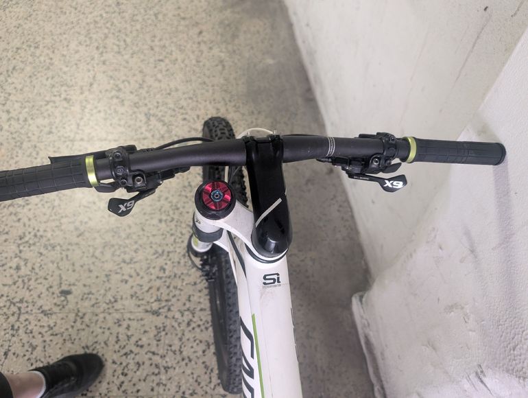 Cannondale Flash SRAM X9 2010 Mountainbike de segunda mano, Blanco — imagen 7 de 8