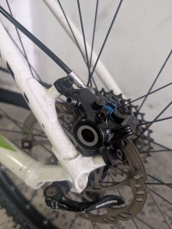 Cannondale Flash SRAM X9 2010 Mountainbike de segunda mano, Blanco — imagen 5 de 8