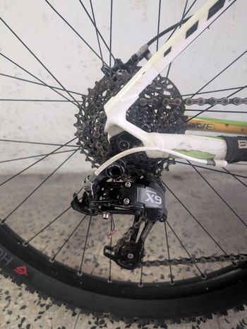 Cannondale Flash SRAM X9 2010 Mountainbike de segunda mano, Blanco — imagen 3 de 8