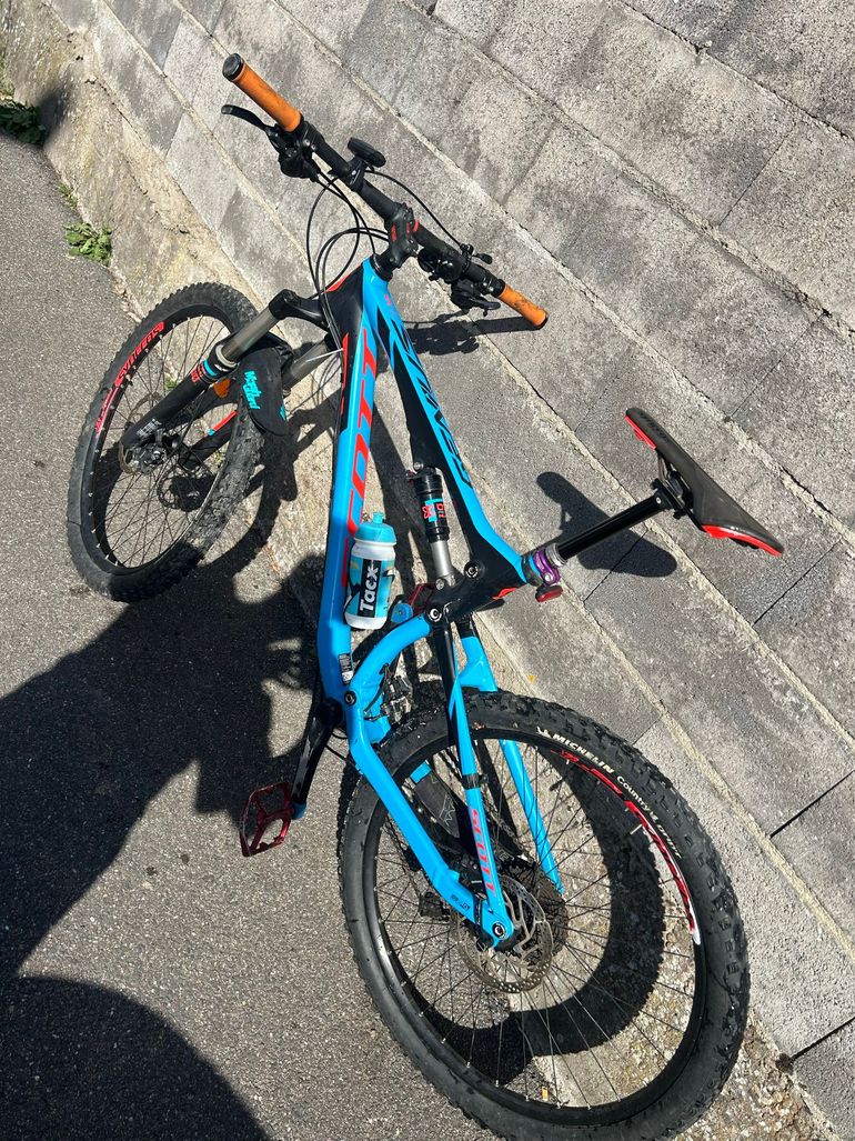 Brugt Scott Genius Shimano SLX 2017 2017 Mountainbike — billede 14 af 14