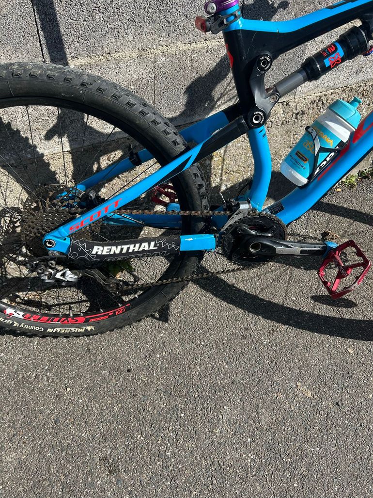 Brugt Scott Genius Shimano SLX 2017 2017 Mountainbike — billede 11 af 14