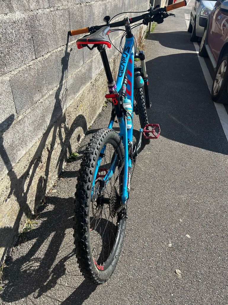 Brugt Scott Genius Shimano SLX 2017 2017 Mountainbike — billede 4 af 14
