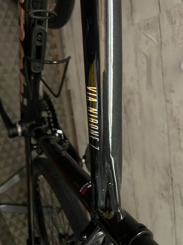 Gebrauchtes Bianchi Via Shimano Ultegra 2023 Road & Gravel, Schwarz — Bild 7 von 7