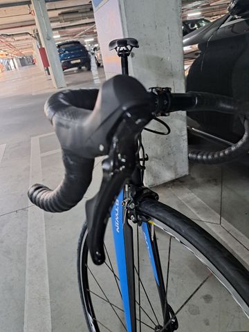 Used DECATHLON Custom Shimano 105 2018 Road & Gravel, Blue — image 7 of 10
