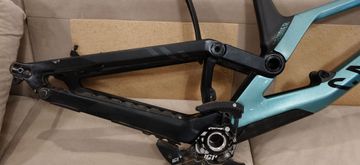 Used Canyon Sender CFR 29 2024 Frameset 2024 Mountainbike, Green, 29 — image 4 of 8