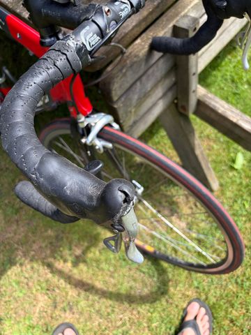 Used Hinault Custom Campagnolo Chorus 2004 Road & Gravel, Red — image 3 of 7