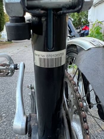 Used Brompton M6R 2007 2007 Urban, Black — image 3 of 7