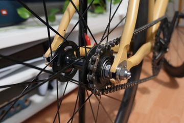 Used Dosnoventa Custom Single Speed / Fixed Gear 2023 Road & Gravel, Orange — image 8 of 15