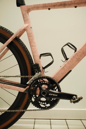Rose Backroad FF GRX RX825 Di2 2024 Frameset 2024 Road & Gravel usato, Rosso — immagine 8 di 11