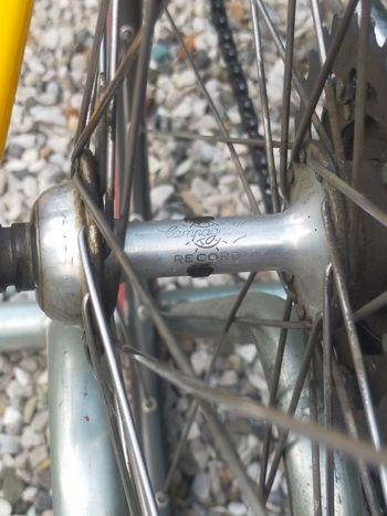 Gebrauchtes Olympia Custom Campagnolo Super Record 1978 Road & Gravel, Rot — Bild 9 von 15