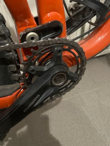 Ibis Cycles Custom Shimano Deore 2022 Mountainbike de segunda mano, Naranja — imagen 4 de 7