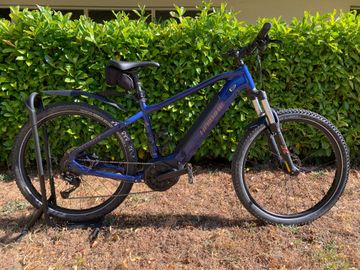 Used Haibike AllTrack 4 2024 2024 Mountainbike, Blue, 27.5 — image 1 of 3