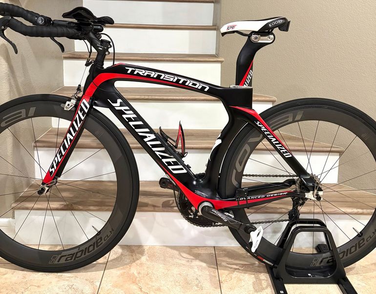 Used Specialized Transition Shimano Ultegra Di2 2010 Road & Gravel, Black — image 2 of 17