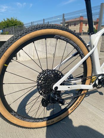Used ROCKRIDER Hardtail SRAM GX Eagle AXS 2024 Mountainbike, White — image 6 of 9