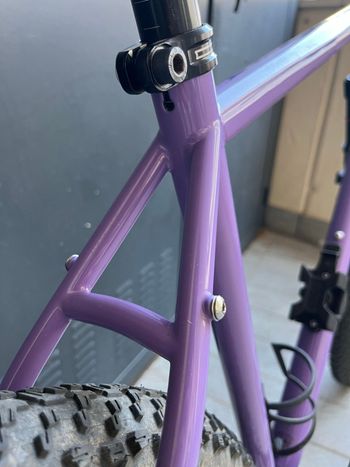 Fairlight Cycles Holt Shimano Deore XT 2024 Mountainbike de segunda mano, Morado — imagen 11 de 21