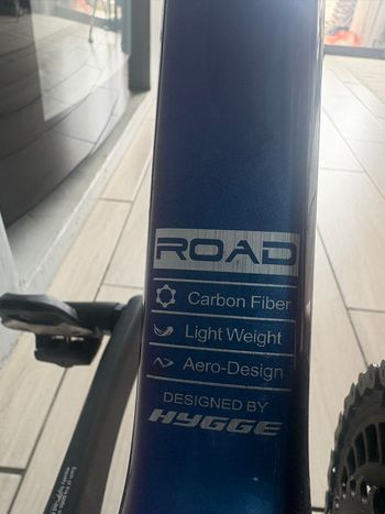 Used Hygge Custom Frameset 2024 Road & Gravel, Blue — image 3 of 3