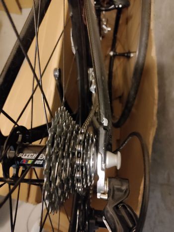 Look Custom Campagnolo Veloce 2005 Road & Gravel usato, Nero — immagine 10 di 11