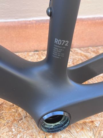 Gebrauchtes Canyon Endurace CFR AXS 2025 Frameset 2025 Road & Gravel, Schwarz — Bild 7 von 9