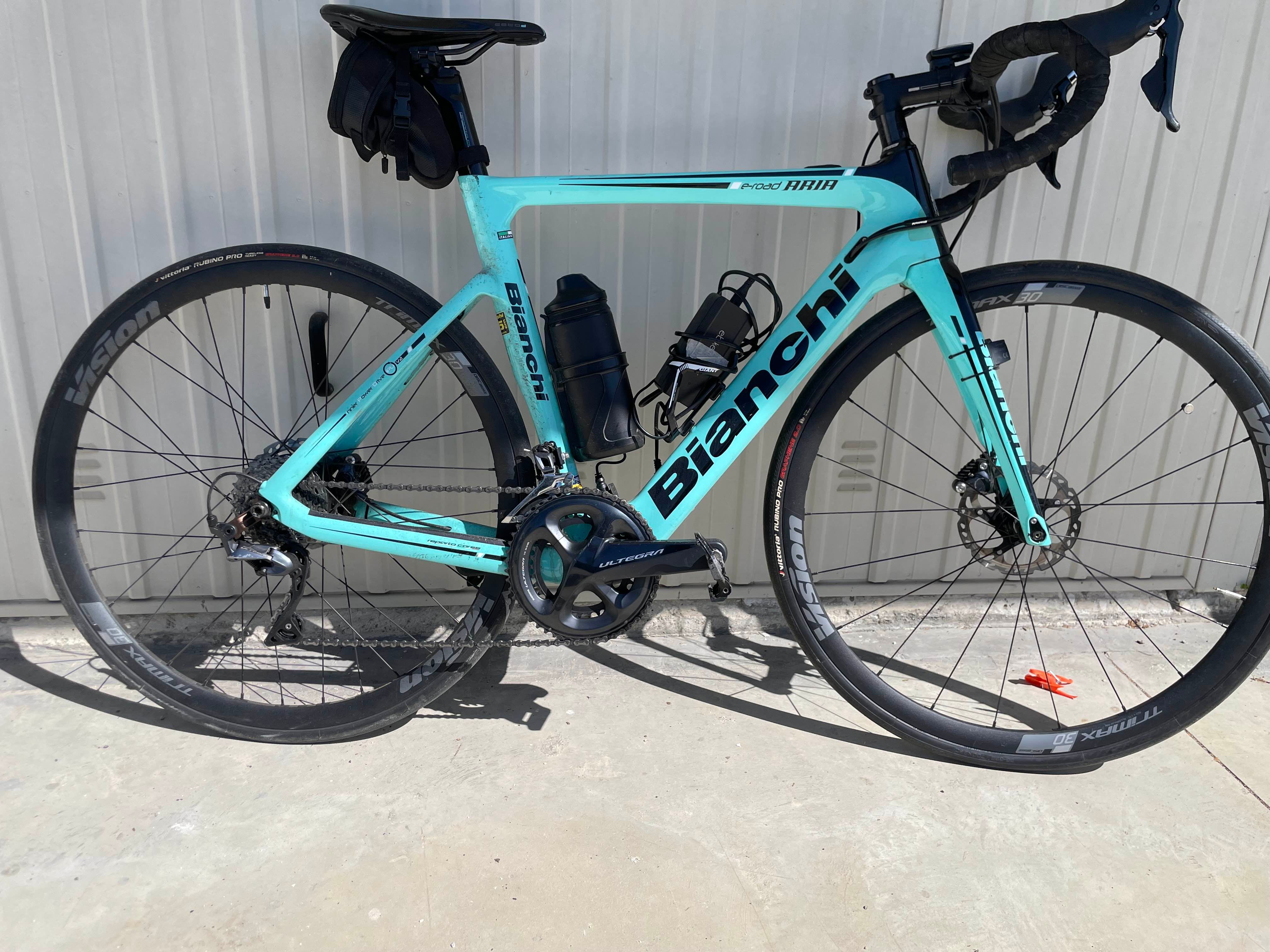 bianchi aria e-road ultegra bike Shimano Electric Road 2021, Size 53cm – Cycle Exchange Bianchi Aria E-Road Ultegra Di2