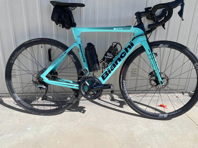 bianchi aria ultegra electric road bike Disc - 2021, 59cm Bianchi Aria E-road Shimano Ultegra